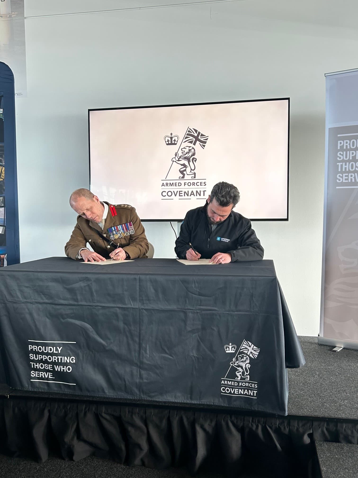 Maersk Training Joins the Armed Forces Covenant to Support Military Personnel Transitioning into Renewable Energy Sector